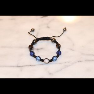 Swarovski Crystal Macrame Bracelet